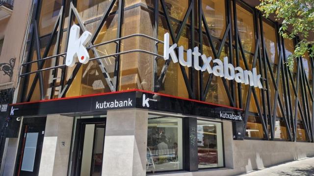Una oficina de Kutxabank