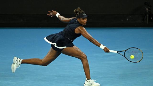 Venus Williams, durante su concurso en el Open de Australia.