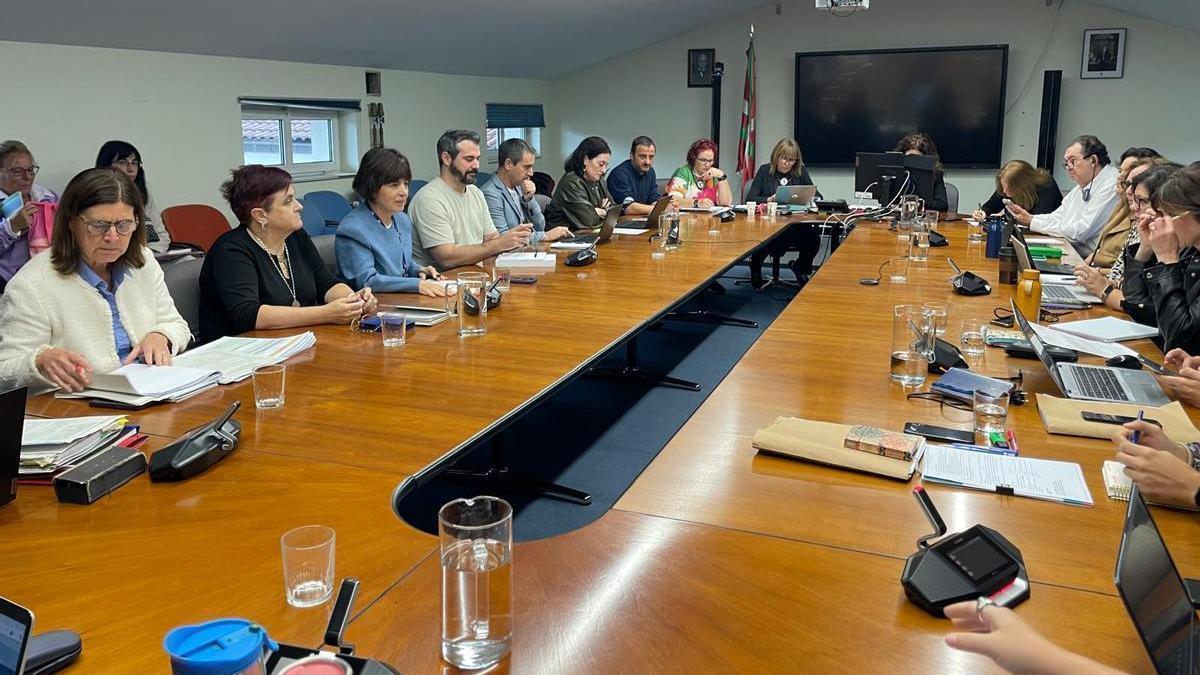 La Mesa Sectorial de Osakidetza celebrada este miércoles.