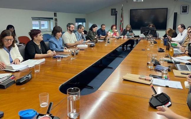 La Mesa Sectorial de Osakidetza celebrada este miércoles.
