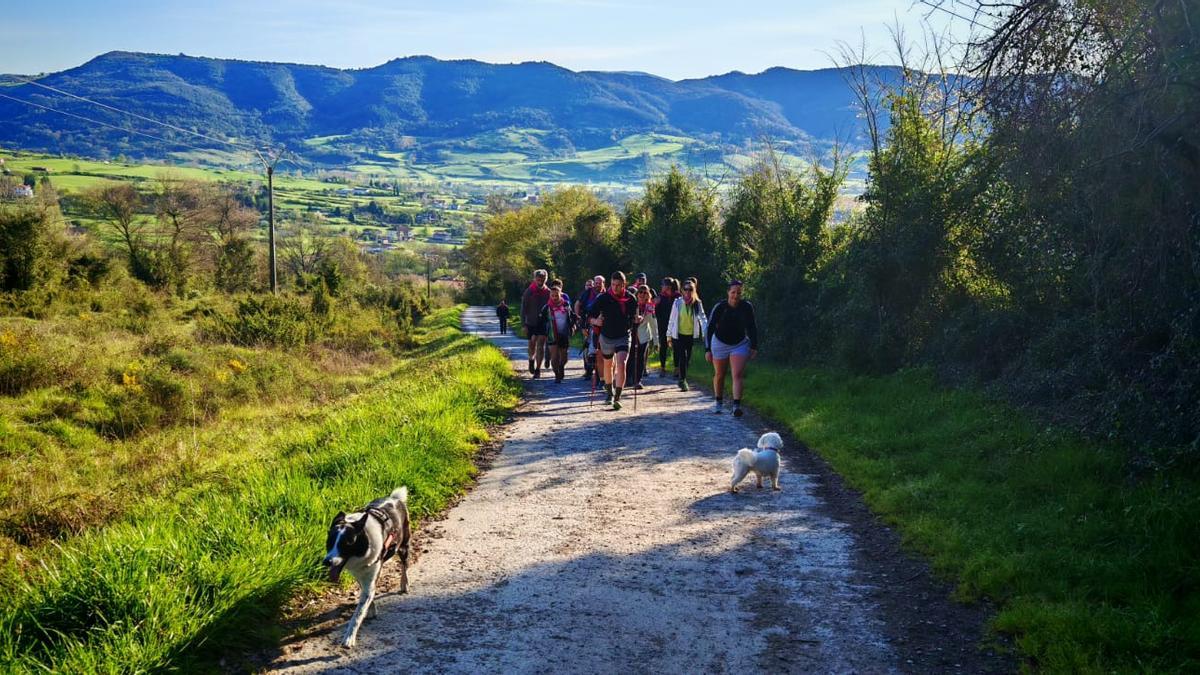 Primeras rampas casi en las faldas del Txarlazo