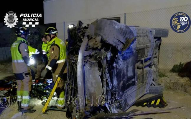 Estado en el que quedó el vehículo accidentado.