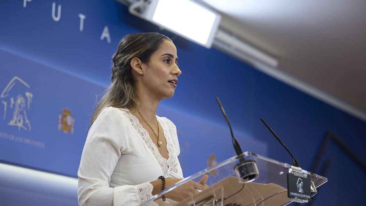 La diputada Tesh Sidi de Más Madrid,