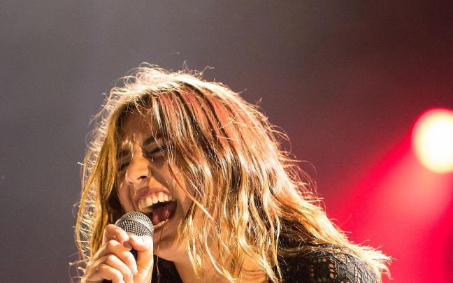 La cantante Izïa Higelin La cantante Izïa Higelin