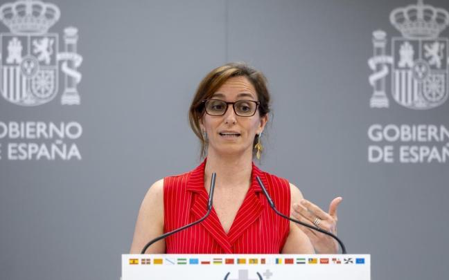 La ministra de Sanidad, Mónica García, durante una rueda de prensa tras la reunión del Consejo Interterritorial del Sistema Nacional de Salud (CISNS). / EP La ministra de Sanidad, Mónica García, durante una rueda de prensa tras la reunión del Consejo Interterritorial del Sistema Nacional de Salud (CISNS).