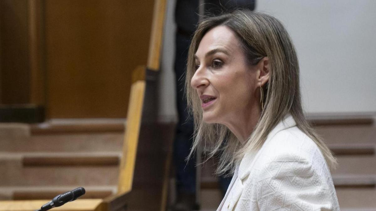 La consejera de Gobernanza, Administración Digital y Autogobierno, Maria Ubarretxena.