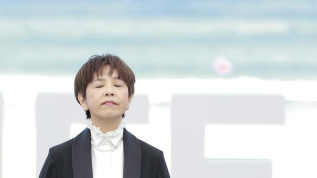 Maha Harada ha presentado este lunes su película 'In My Father's Room', que compite por la Concha de Oro