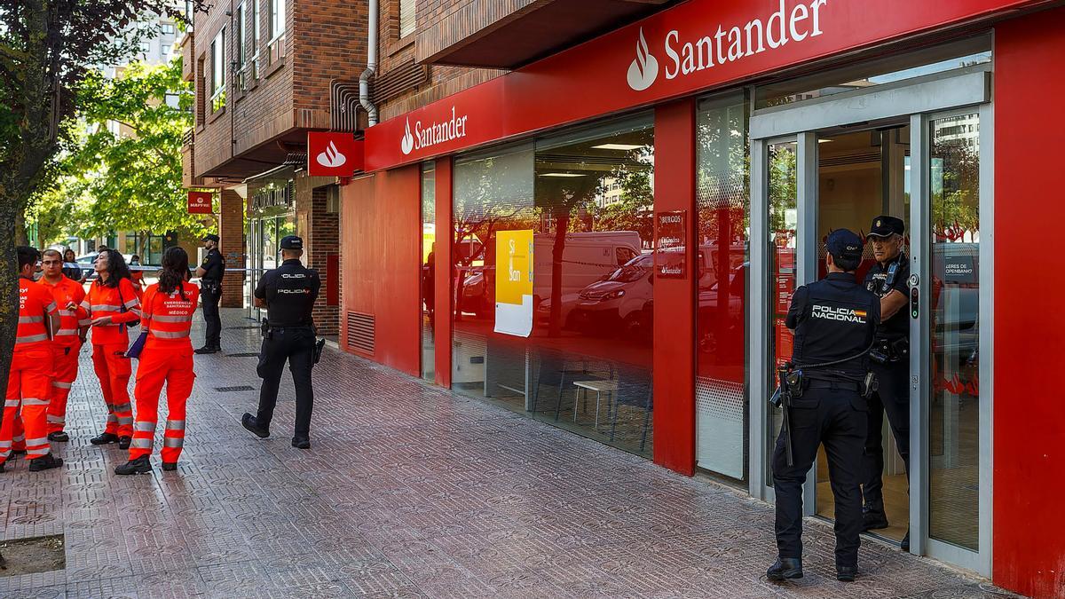 La entidad que el atracador ha robado.