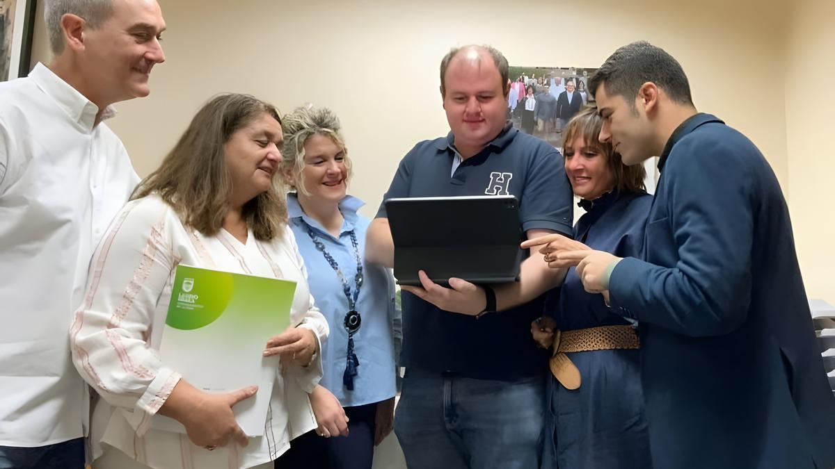 Concejales del PNV en Laudio