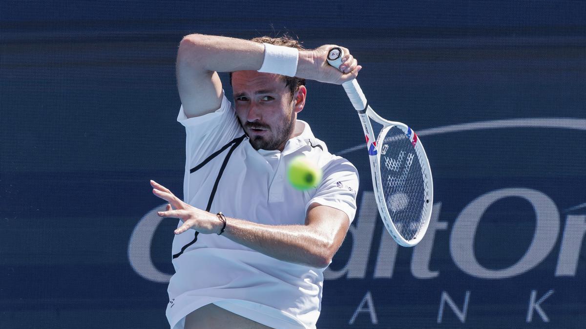 El ruso Daniil Medvedev, exnúmero 1 y actual número 5 del ranking mundial.