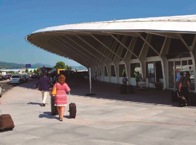 Imagen de archivo del aeropuerto de Bilbao