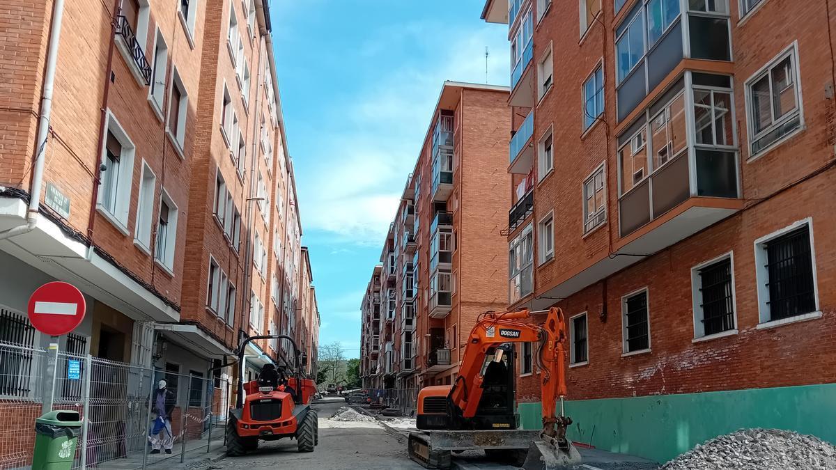 Con las obras ya iniciadas, la urbanización de Ollargan ha estado en riesgo por imprevistos en el proyecto