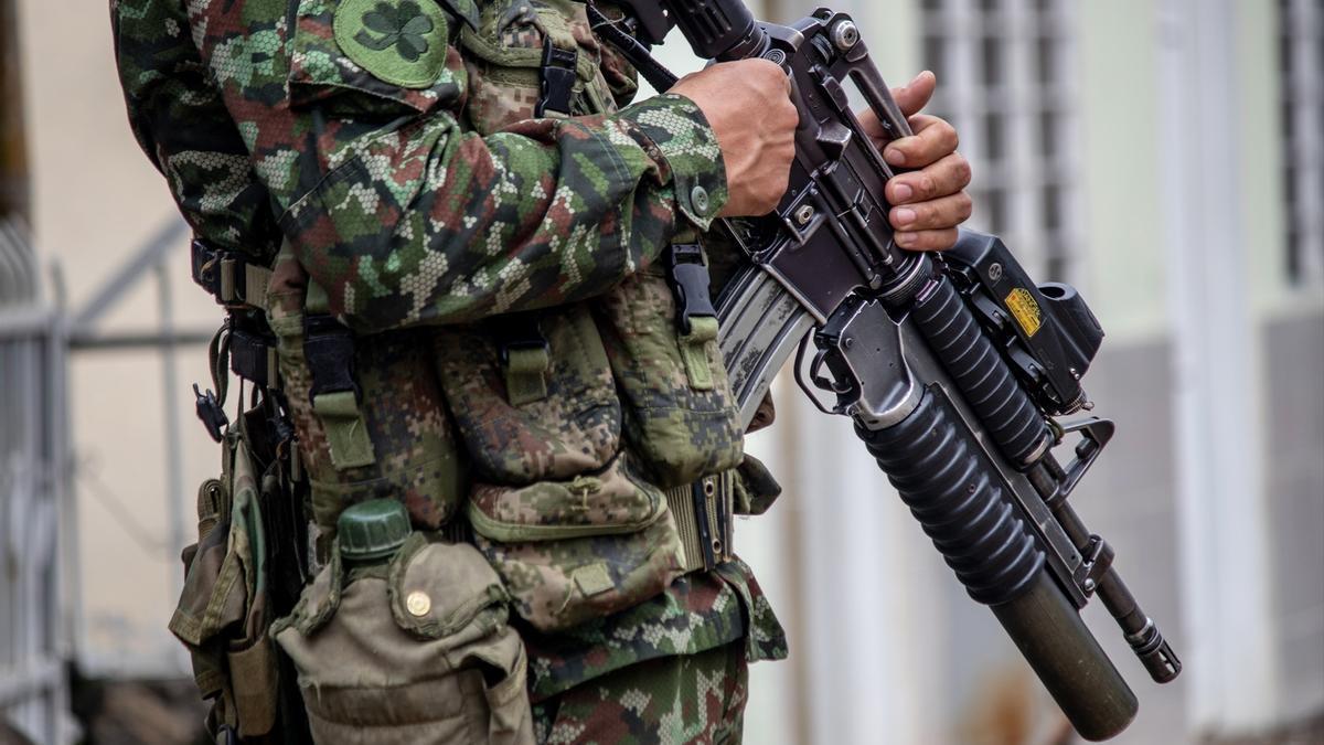 Militares en Colombia.