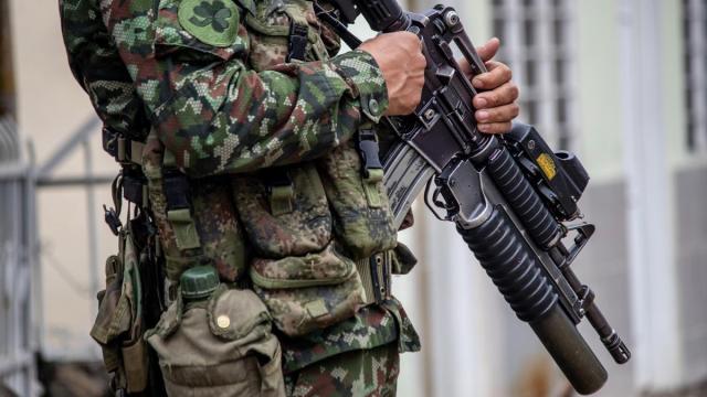 Militares en Colombia.