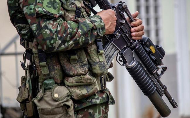 Militares en Colombia.