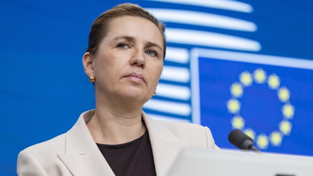 La primera ministra danesa, Mette Frederiksen