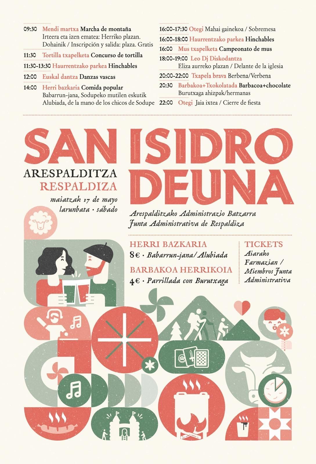 Programa del sábado en Respaldiza