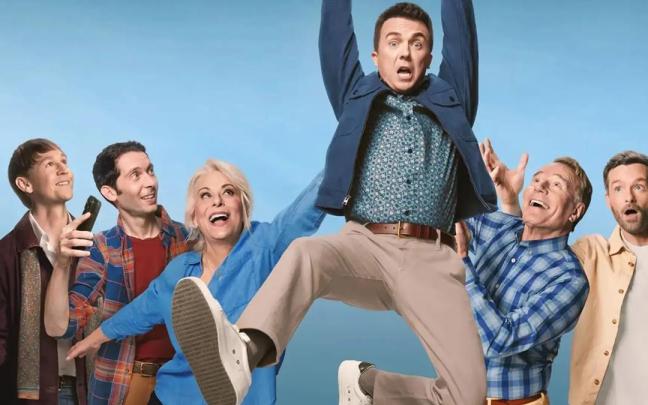 Imagen promocional de la serie ‘Malcolm: de mal en peor’