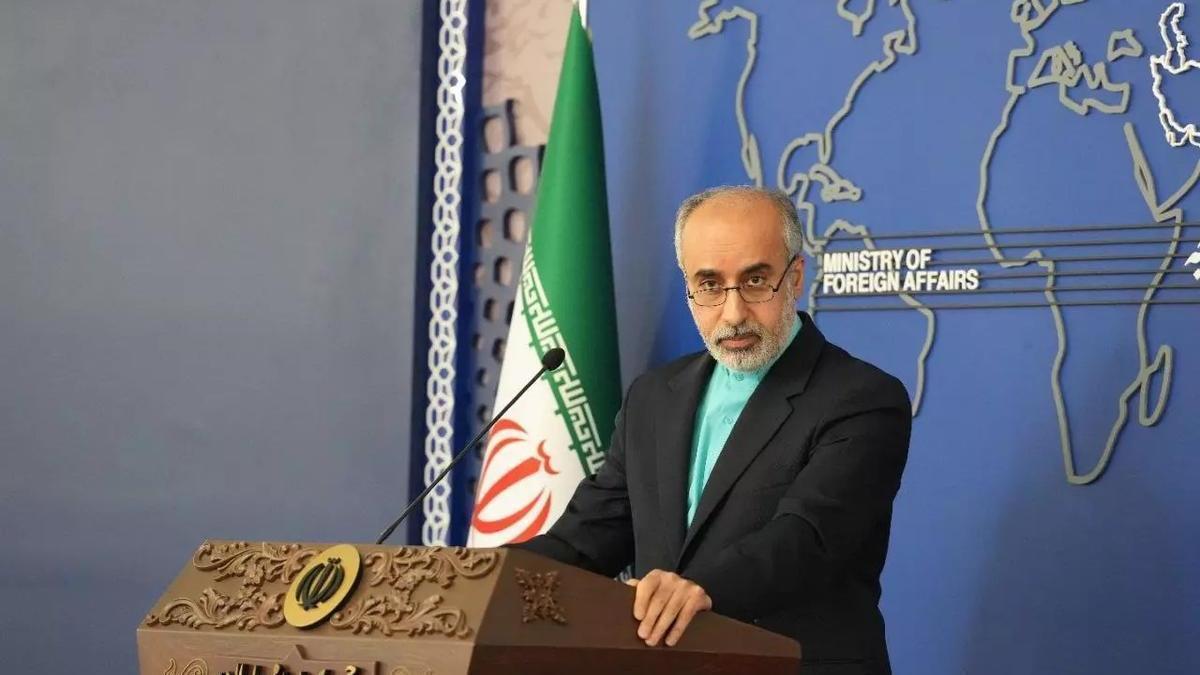 El portavoz del Ministerio de Exteriores de Irán, Naser Kanani.