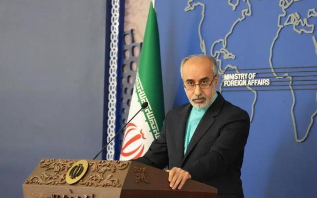El portavoz del Ministerio de Exteriores de Irán, Naser Kanani. El portavoz del Ministerio de Exteriores de Irán, Naser Kanani.
