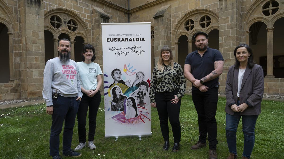 Imagen de la presentación de la próxima edición de Euskaraldia