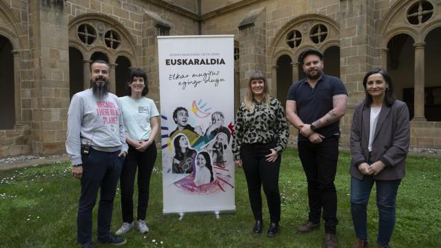 Imagen de la presentación de la próxima edición de Euskaraldia / Gorka Rubio Imagen de la presentación de la próxima edición de Euskaraldia