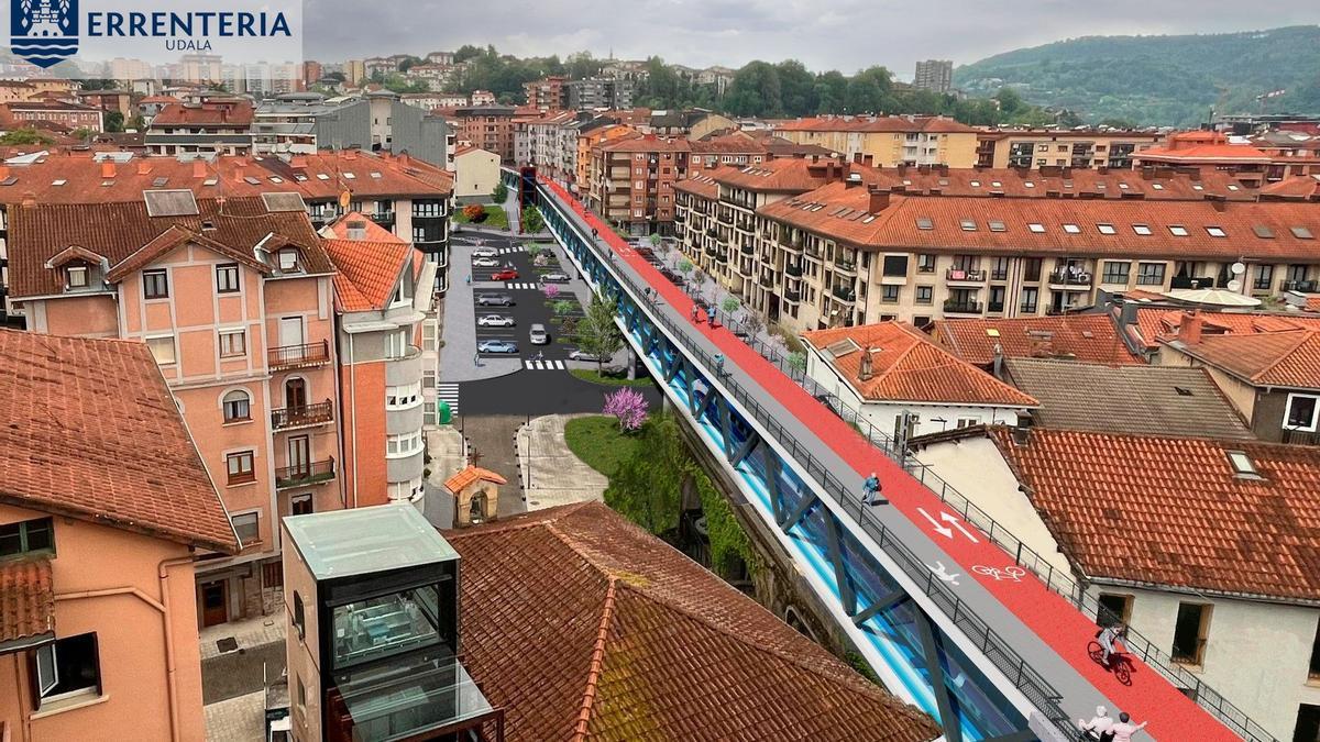 Recreación del encapsulamiento de las vías