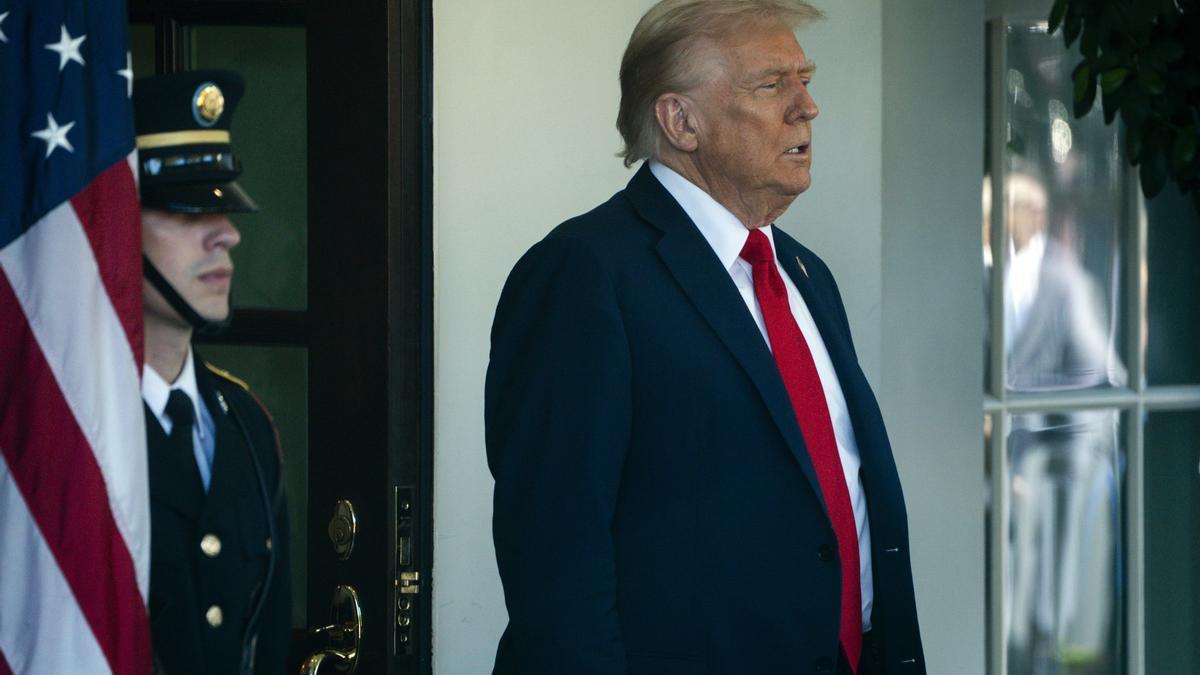 El presidente estadounidense Donald Trump