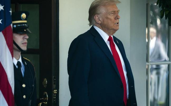 El presidente estadounidense Donald Trump