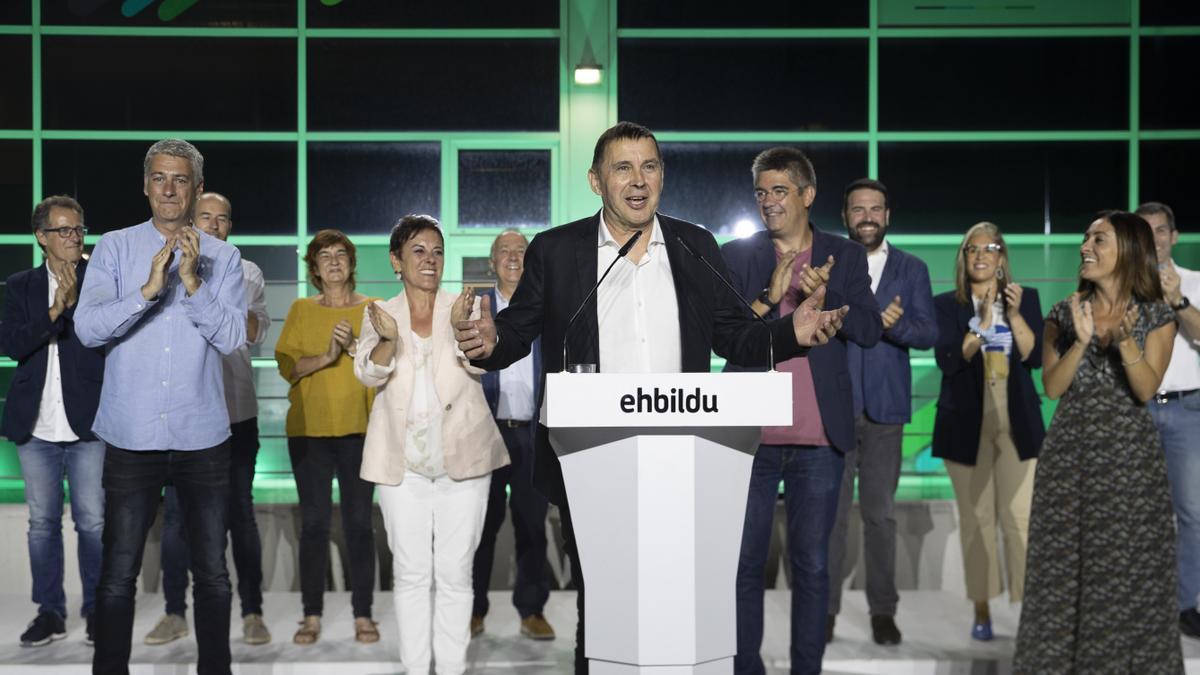 El coordinador general de EH Bildu, Arnaldo Otegi.