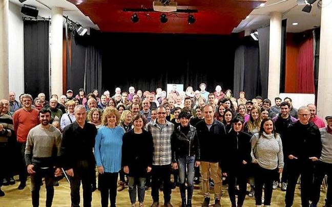 Teo Alberro, en el centro de la imagen. | FOTO: N.G.