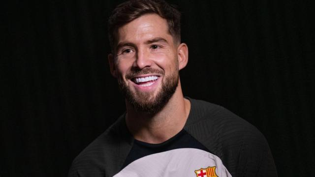 El jugador del FC Barcelona Iñigo Martínez en una imagen de archivo. / EP El jugador del FC Barcelona Iñigo Martínez en una imagen de archivo.