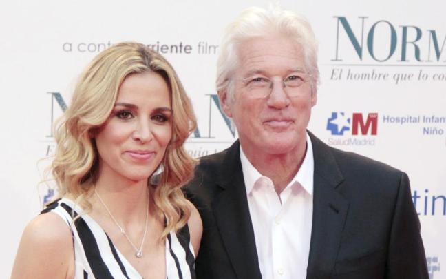 Alejandra Silva y Richard Gere.