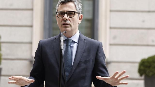 El ministro de la Presidencia, Justicia y Relaciones con las Cortes, Félix Bolaños