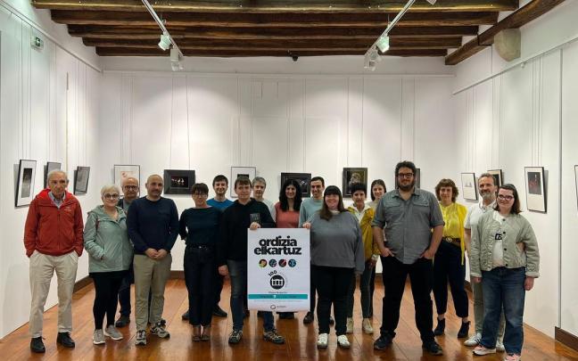 La iniciativa Ordizia Elkartuz volverá a la Plaza Mayor por el centenario de la estructura de hormigón y tejado actual.