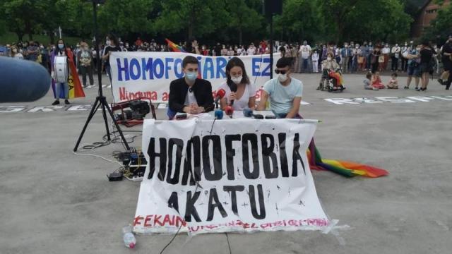 Agresión homófoba en Basauri. JOSE MARI MARTINEZ