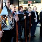 Imagen de un coro de Santa Agueda en Bilbao