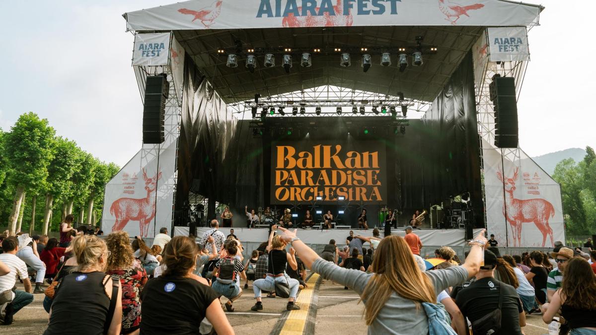 Escenario principal de Aiara Fest. Cedida