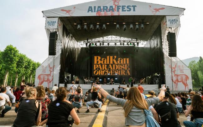 Escenario principal de Aiara Fest. Cedida