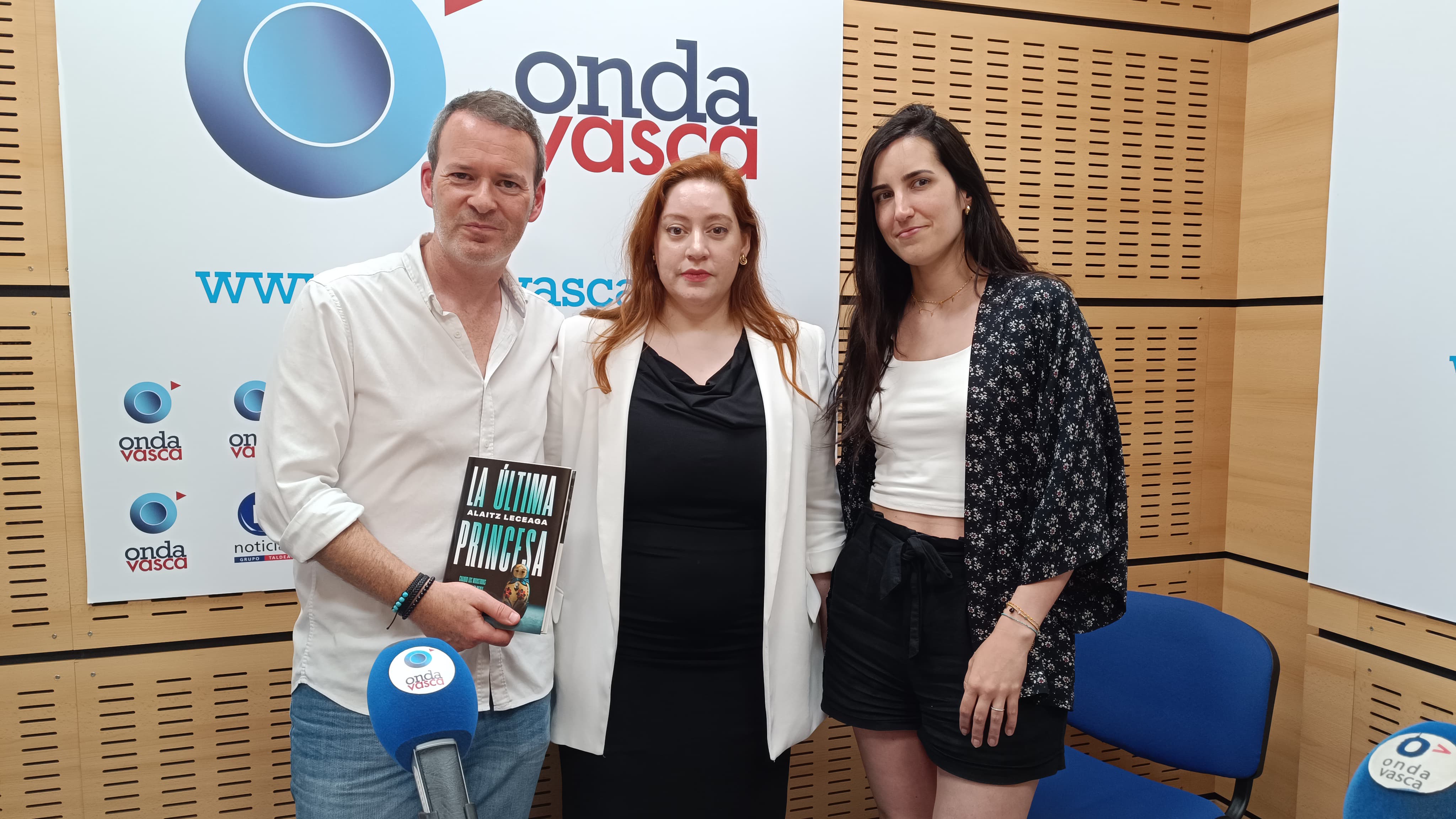 Alaitz Leceaga con Txema Gutiérrez