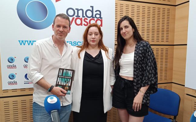 Alaitz Leceaga con Txema Gutiérrez