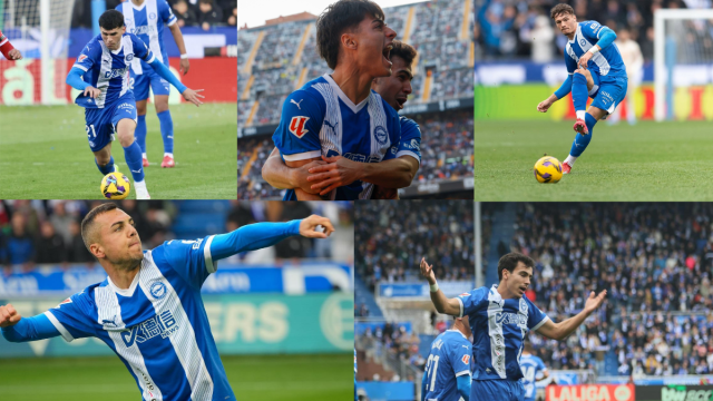 Los jugadores cedidos en el Deportivo Alavés la presente temporada. 