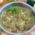 Albóndigas en salsa de calabacín