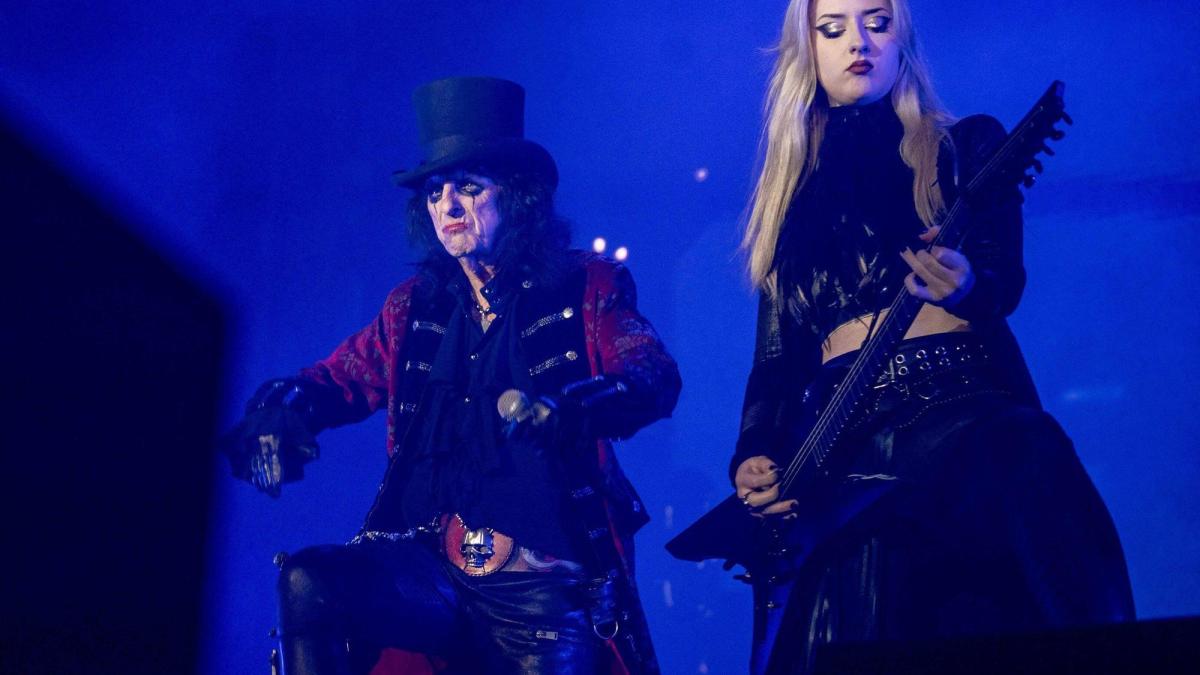 Alice Cooper en el Azkena Rock Festival. Jorge Muñoz. 
