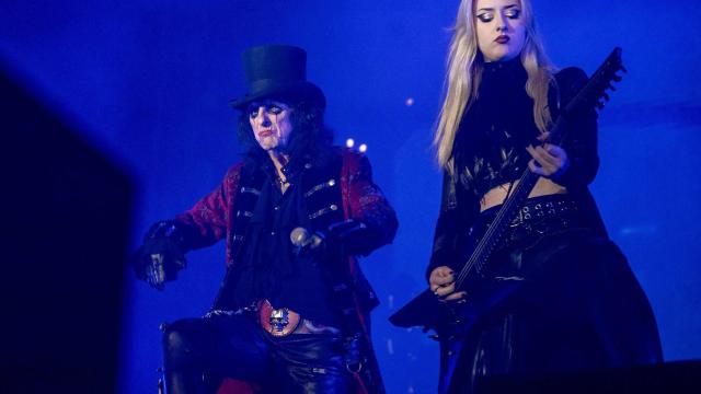Alice Cooper en el Azkena Rock Festival. Jorge Muñoz. 