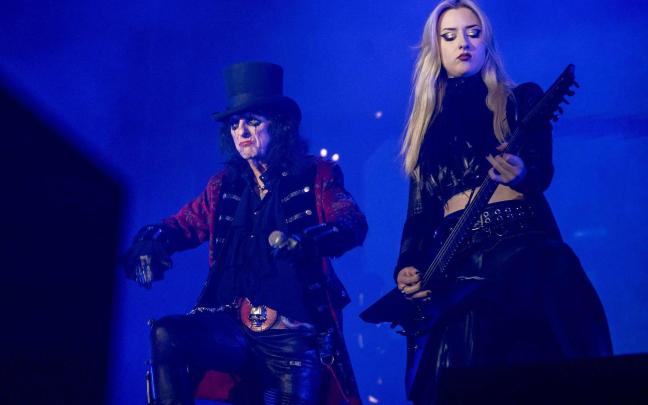 Alice Cooper en el Azkena Rock Festival. Jorge Muñoz. 