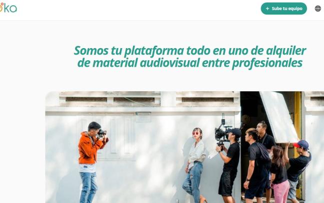 Página web de Aloka.