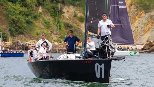 En la clase Regata, el Alpega de Alfonso Churruca fue el ganador. Foto: RCMA-RSC