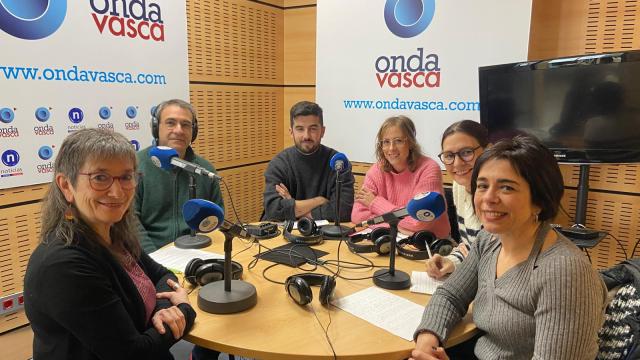 Alumnos del Euskaltegi Ulibarri de Bilbao