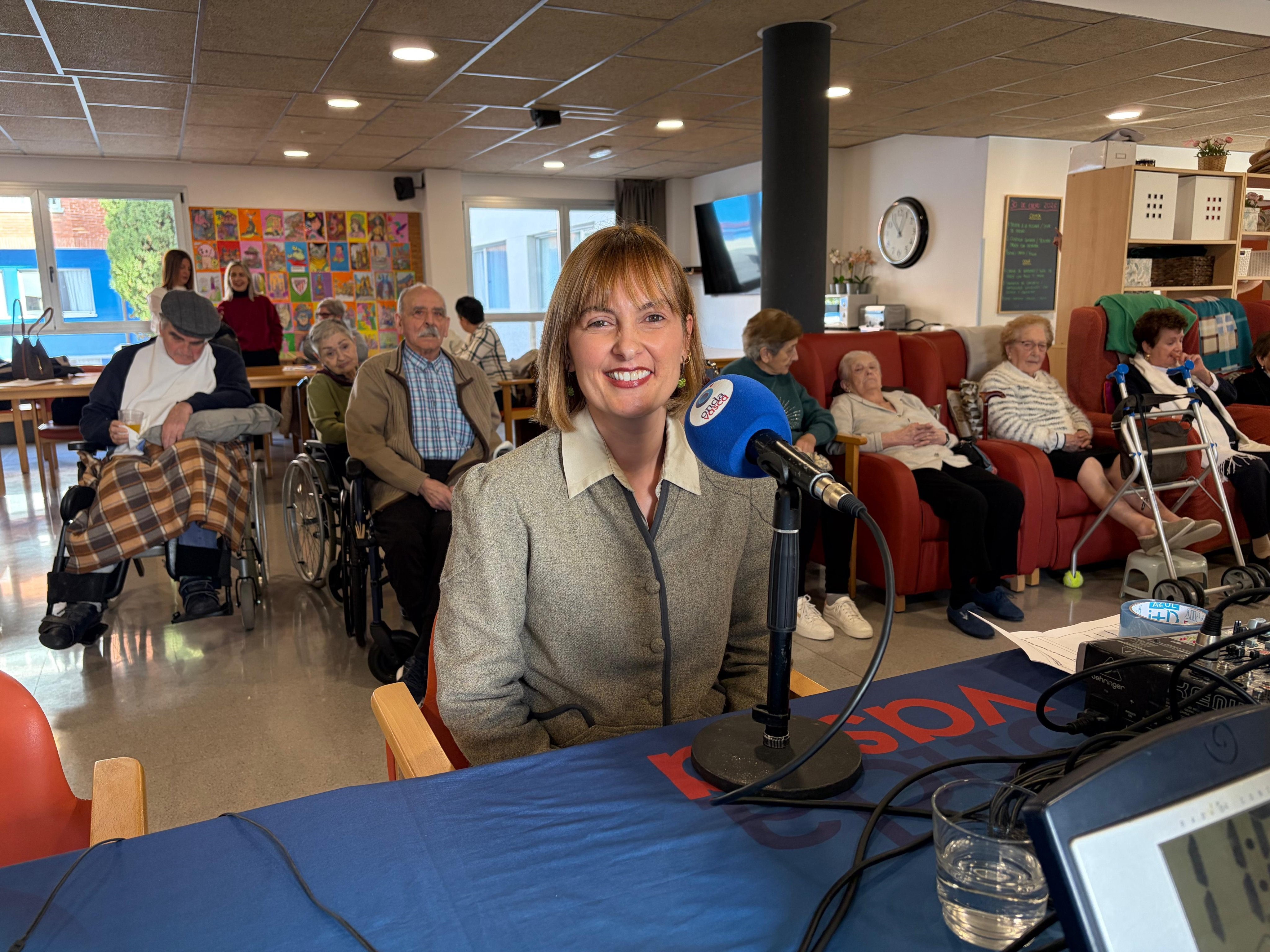 Amaia Antxustegi, diputada de Acción Social de la Diputación Foral de Bizkaia.